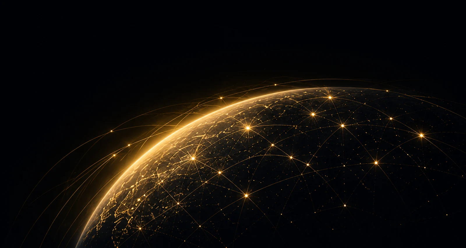 AI network background