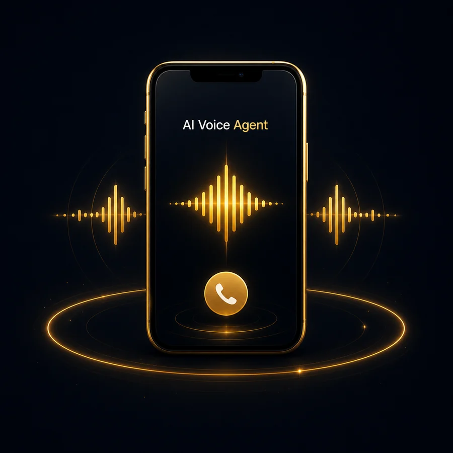 AI voice agent handling customer voice calls